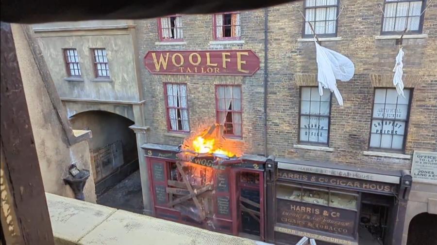 Woolfe's Taylor shop explosion 