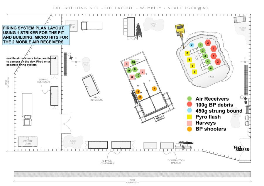 Wembley site plan