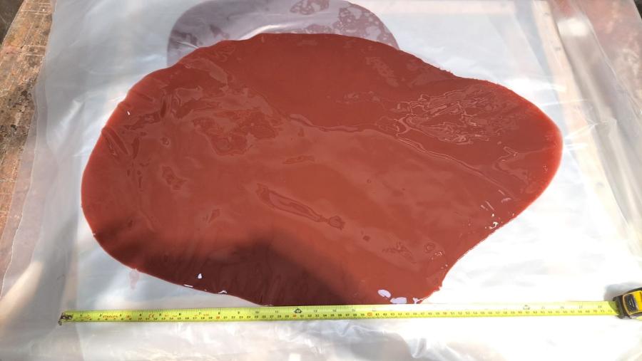 Silicone blood pool